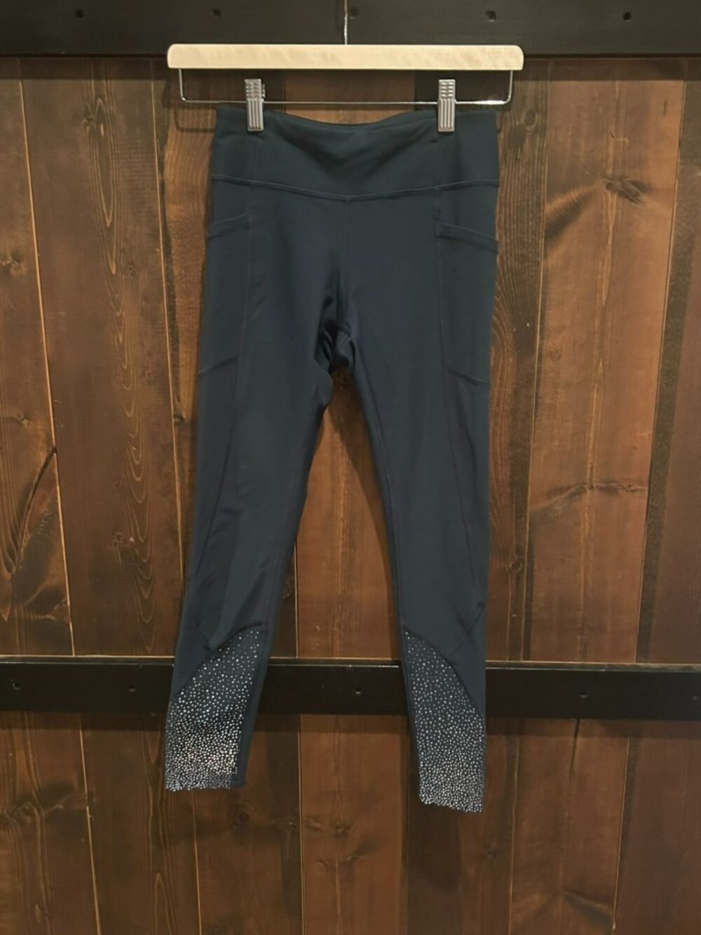 Lululemon Tight Stuff Tight II (25") Reflective Nocturnal Tide Women's Size 4